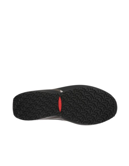 Zapato de piel suela curva para mujer NAFASI 5 negro