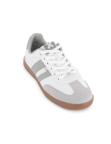 Deportiva diseño actual cordones mujer kaki