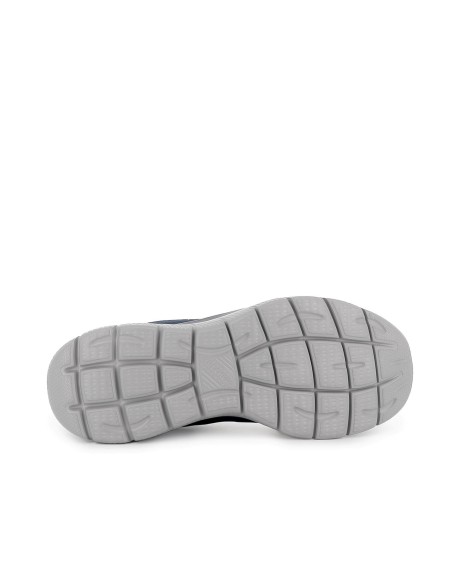 Deportivas cordones comoda hombre azul