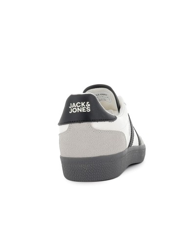 Deportivas modernas diseño contrastes cordones hombre blancas