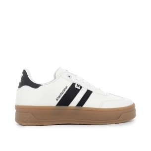 Deportiva con plataforma y suela caucho mujer blanca