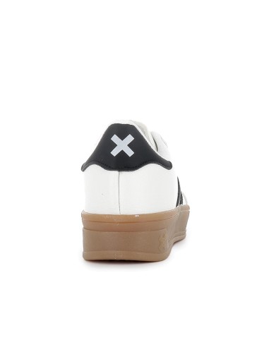 Deportiva con plataforma y suela caucho mujer blanca