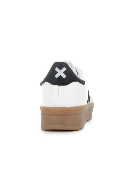 Deportiva con plataforma y suela caucho mujer blanca