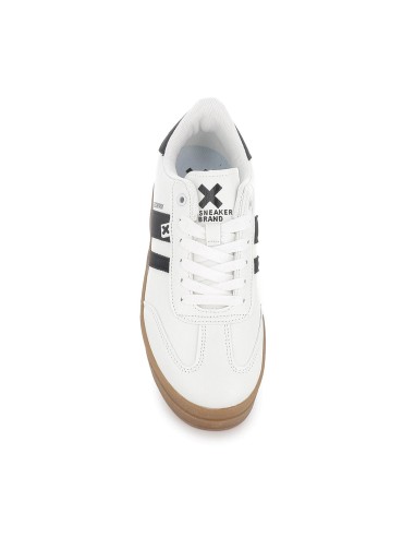 Deportiva con plataforma y suela caucho mujer blanca