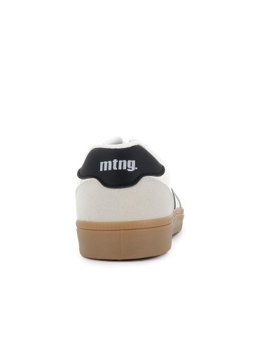 Deportiva textil cordones y diseño lateral hombre blanco