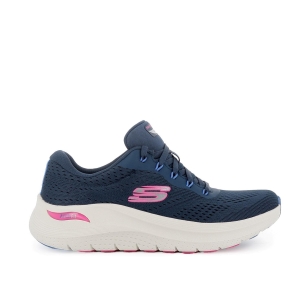 Deporte malla con cordones comodo mujer azul