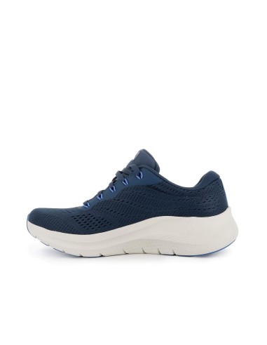 Deporte malla con cordones comodo mujer azul