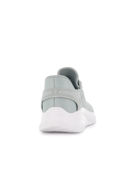 Sneakers cordones mujer malla knit verde