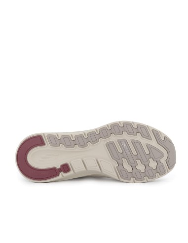 Deportivas cordones malla transpirable hombre blanco