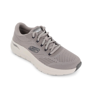 Deportivas cordones malla transpirable hombre taupe 2