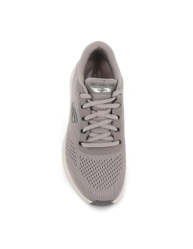 Deportivas cordones malla transpirable hombre taupe