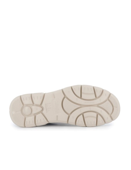 Zapato cordones piel natural ligero hombre amortiguable azul