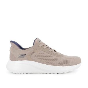 Deportivas Slip-Ins veganas cordones y Memory Foam hombre taupe