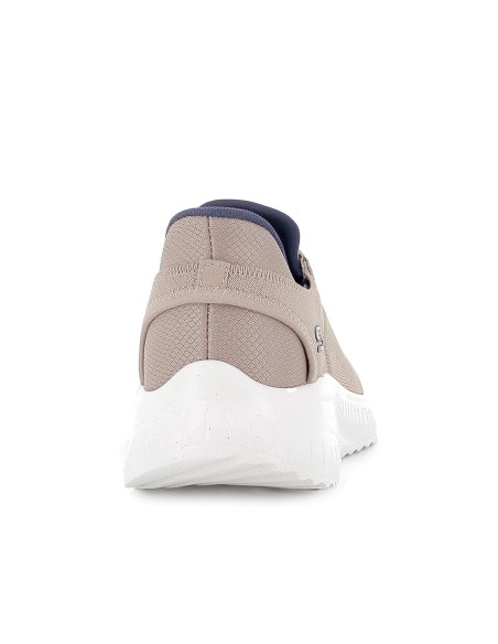 Deportivas Slip-Ins veganas cordones y Memory Foam hombre taupe