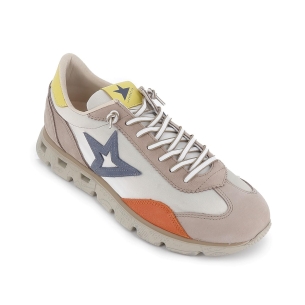 Deportiva acolchada y ante hombre gris 2