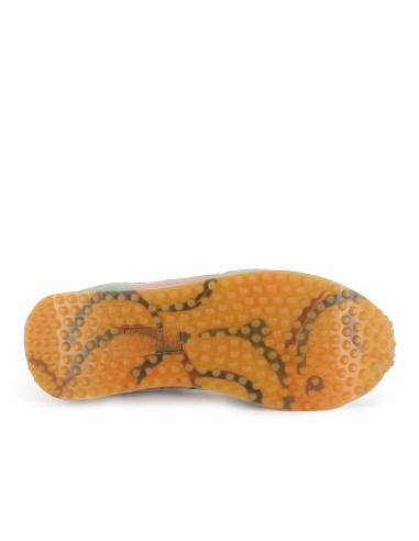 Deportiva textil fantasia plantilla extraible mujer verde