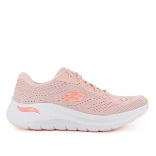 Deporte malla con cordones beige cómodo mujer rosa