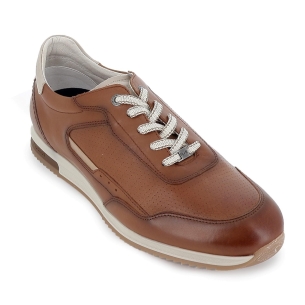 Deportivos piel calidad diseño picados hombre cuero 2