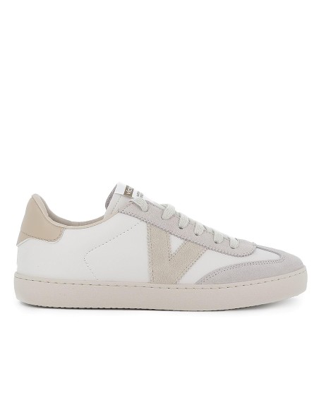 Zapatilla tenis piel y serraje detalle hielo para hombre