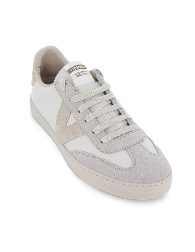 Zapatilla tenis piel y serraje detalle hielo para hombre