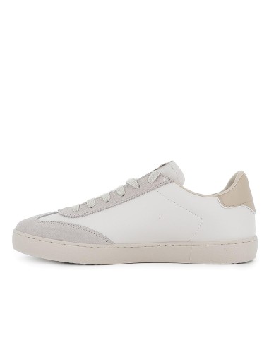 Zapatilla tenis piel y serraje detalle hielo para hombre