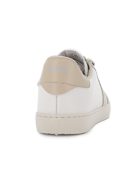 Zapatilla tenis piel y serraje detalle hielo para hombre