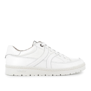 Zapato cordones piel tipo sport suela cosida hombre blanco