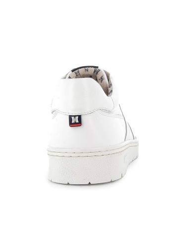 Zapato cordones piel tipo sport suela cosida hombre blanco