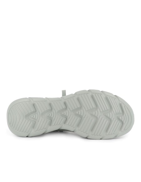 Sneakers cordones mujer malla knit verde