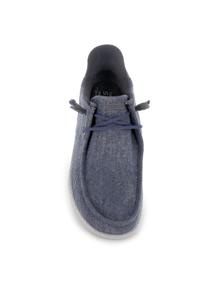 Mocasin casual Slip-Ins cordones elásticos para hombre azul
