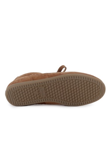 Deportivo piel serraje rejilla plano mujer cuero