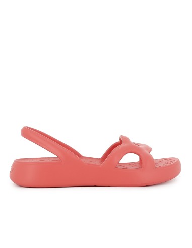 Sandalia blanda y extralight pala diseño circulares mujer coral