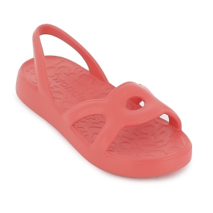 Sandalia blanda y extralight pala diseño circulares mujer coral 2