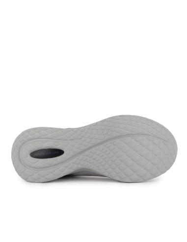 Deportivas vegana cordones comoda con Slip-Ins hombre gris