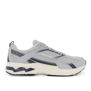 Deportiva de nylon estilo retro con degradado hombre blanco