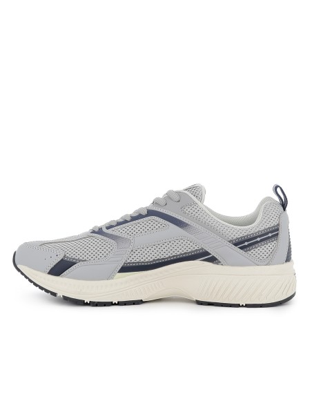 Deportiva de nylon estilo retro con degradado hombre blanco