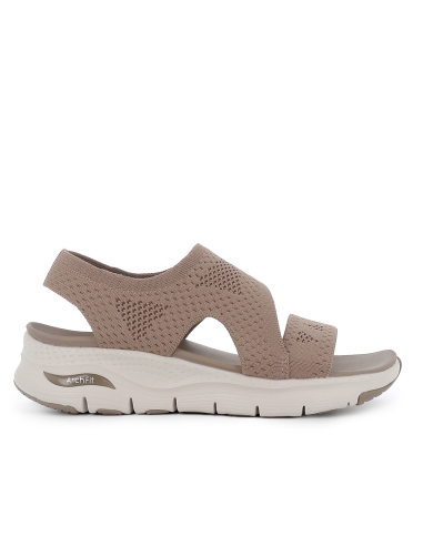 Sandalias deportivas veganas y ligeras mujer marron