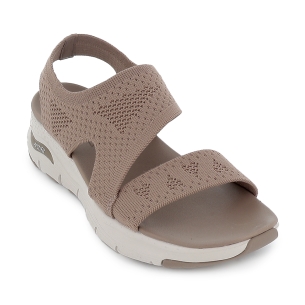 Sandalias deportivas veganas y ligeras mujer marron 2