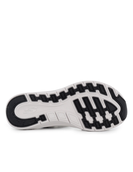 Sandalia deportiva vegana diseño tiras con velcros mujer negro