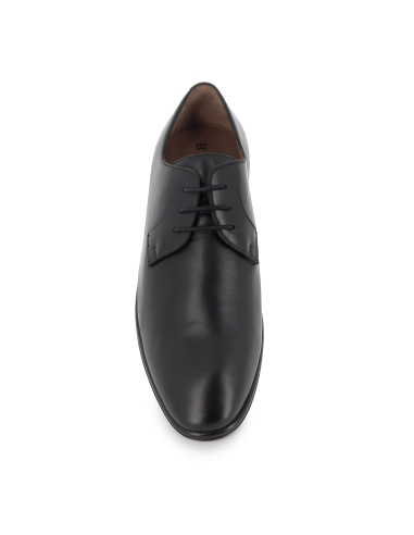 Zapato cordon vestir comodo hombre negra