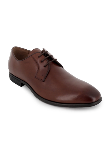 Zapato cordon vestir comodo hombre cuero