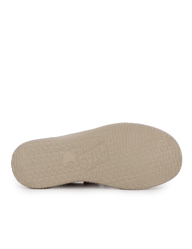 Zapatilla cordon elastico hombre canvas verano beige