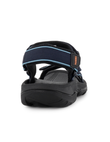 Sandalia californiana piel velcros goma ligera hombre marino