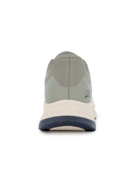 Deportivas Slip-Ins cordones elasticos y Memory Foam hombre verde