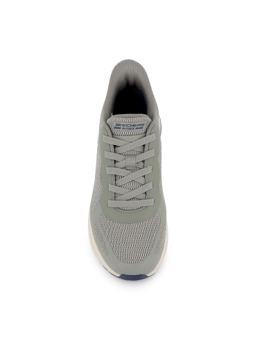 Deportivas Slip-Ins cordones elasticos y Memory Foam hombre verde
