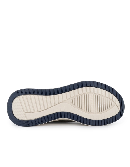 Deportivas Slip-Ins cordones elasticos y Memory Foam hombre verde