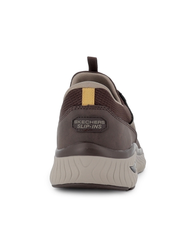 Deportivas cordones elasticos Slip-Ins hombre marron