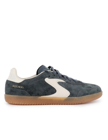 Deportiva textil con cordones y plantilla acolchada hombre azul