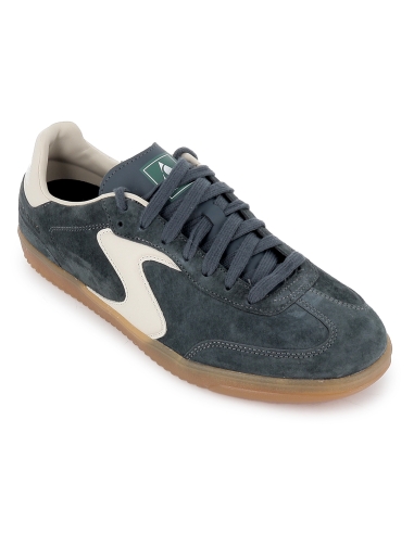 Deportiva textil con cordones y plantilla acolchada hombre azul