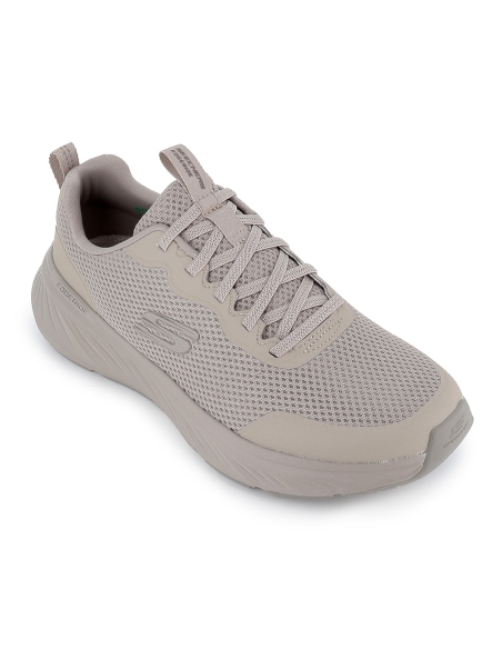 Deportiva vegana y reciclada cordones cómoda hombre taupe